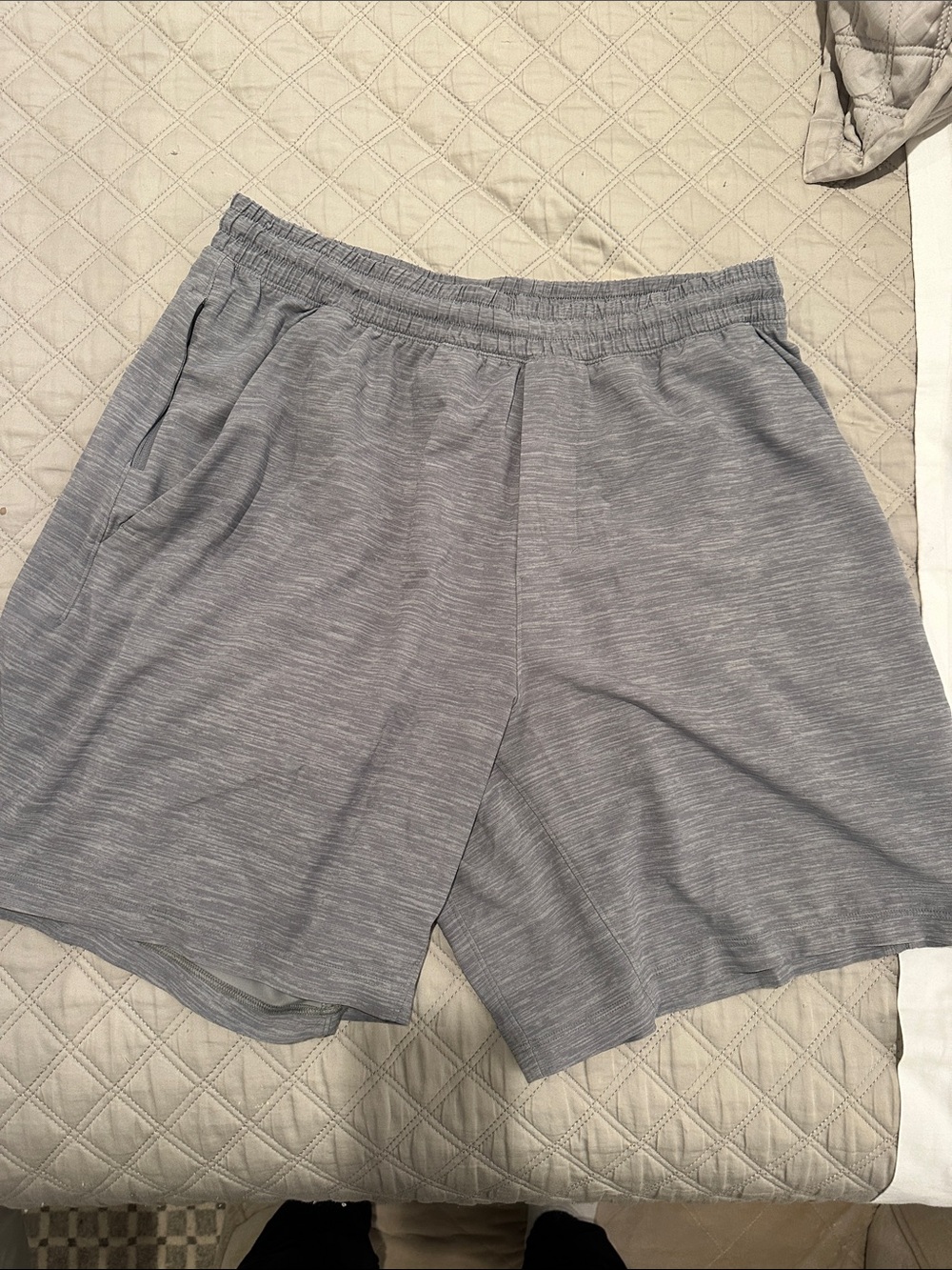 lululemon athletica Gray Men's Athletic Shorts